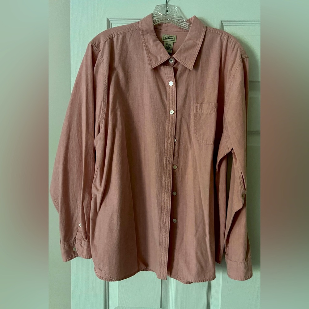 LLBean button down oxford shirt